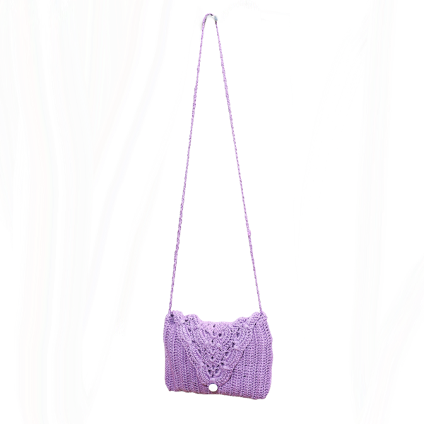 Cartera Tejida a Crochet